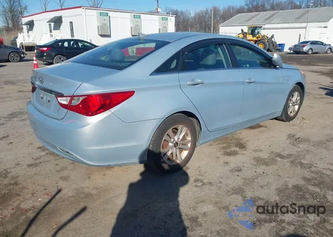 2012 Hyundai Sonata Gls from USA, damaged, VIN 5NPEB4AC8CH402789